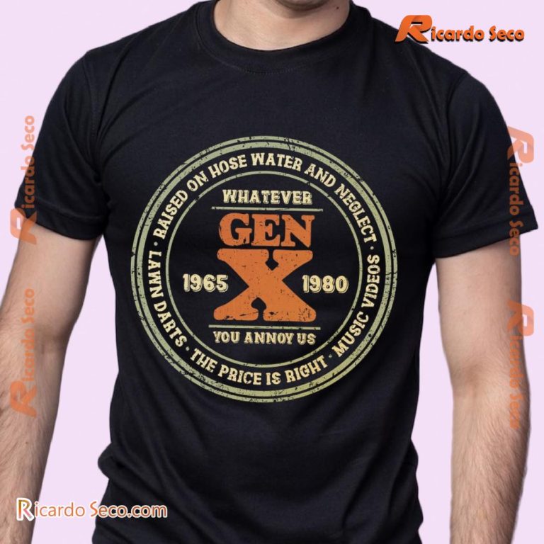 Whatever Gen X 1965- 1980 You Annoy Us Graphic Classic Men Shirt-b 7phnN1L