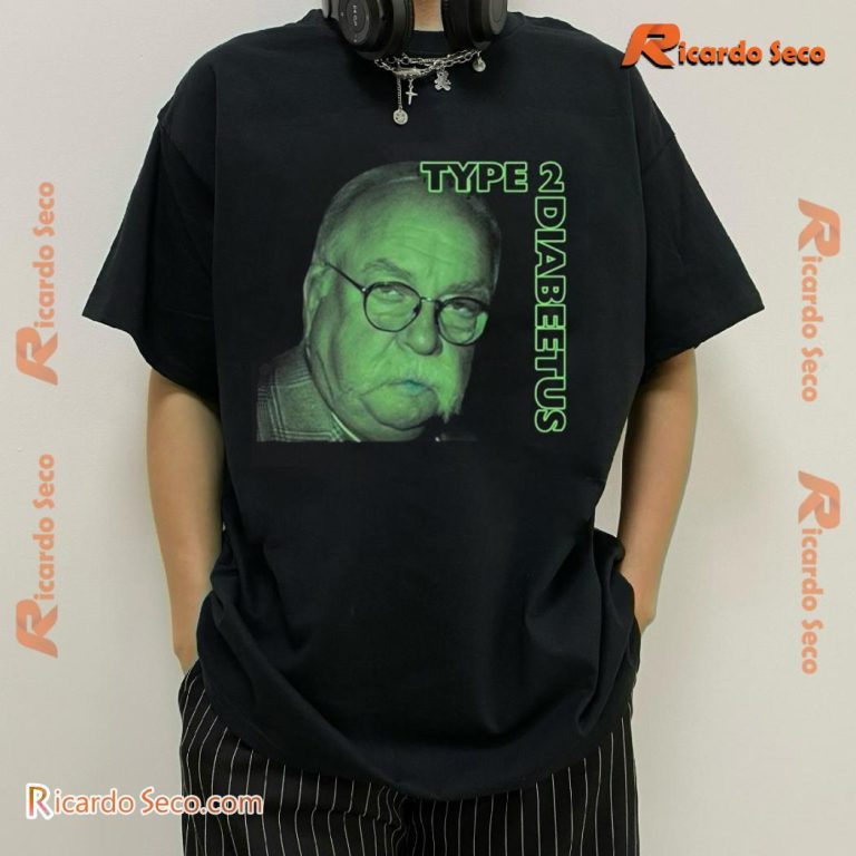 Wilford Brimley Type 2 Diabeetus Graphic Classic Men Shirt ASqi1lK