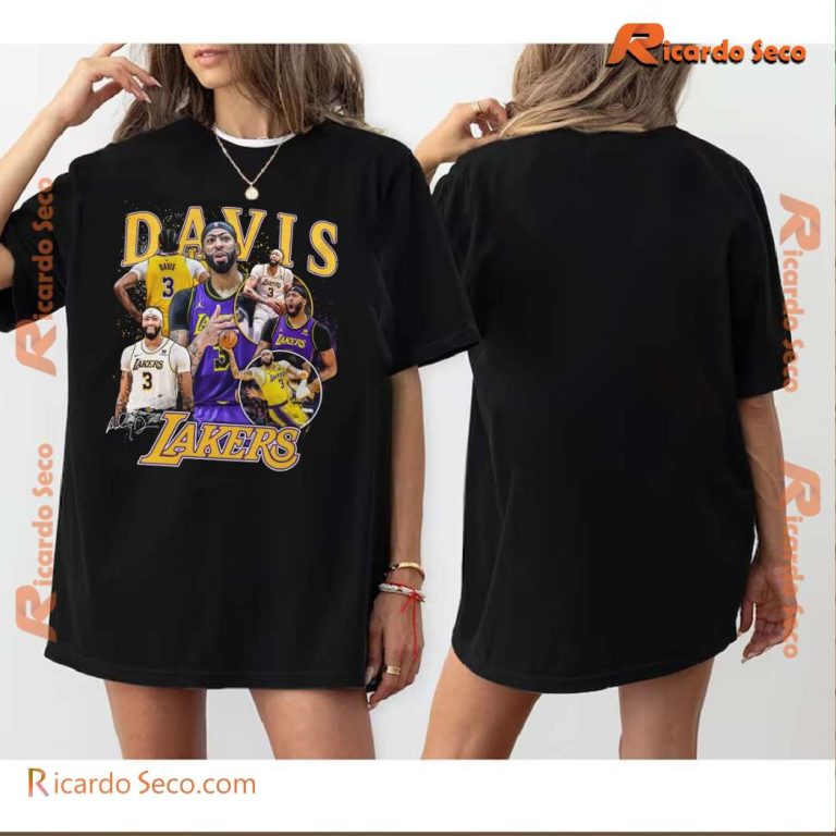 Anthony Davis Los Angeles Lakers NBA Unisex T-shirt-a IGdSuec