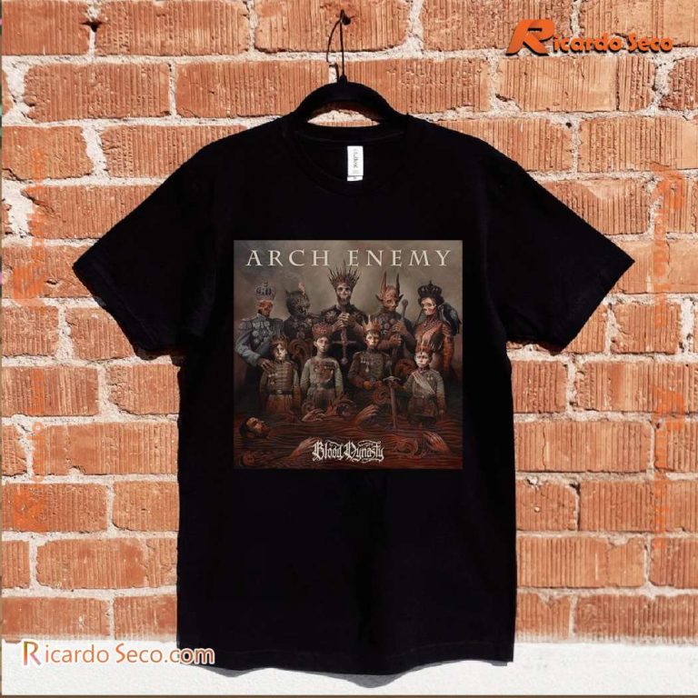 Arch Enemy Eu Blood Dynasty 2025 Tour Dates Unisex T-shirt QV4EFC9