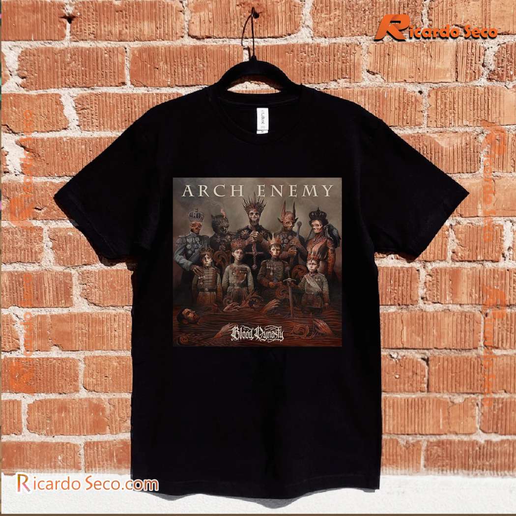 Arch Enemy Eu Blood Dynasty 2025 Tour Dates Unisex T-shirt QV4EFC9