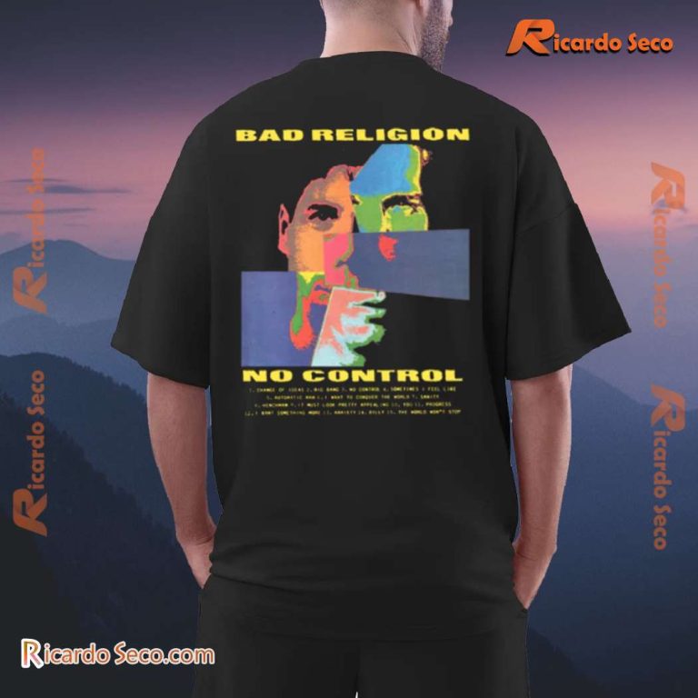 Bad Religion No Control Tracklist Unisex T-shirt-a k9vQWPo