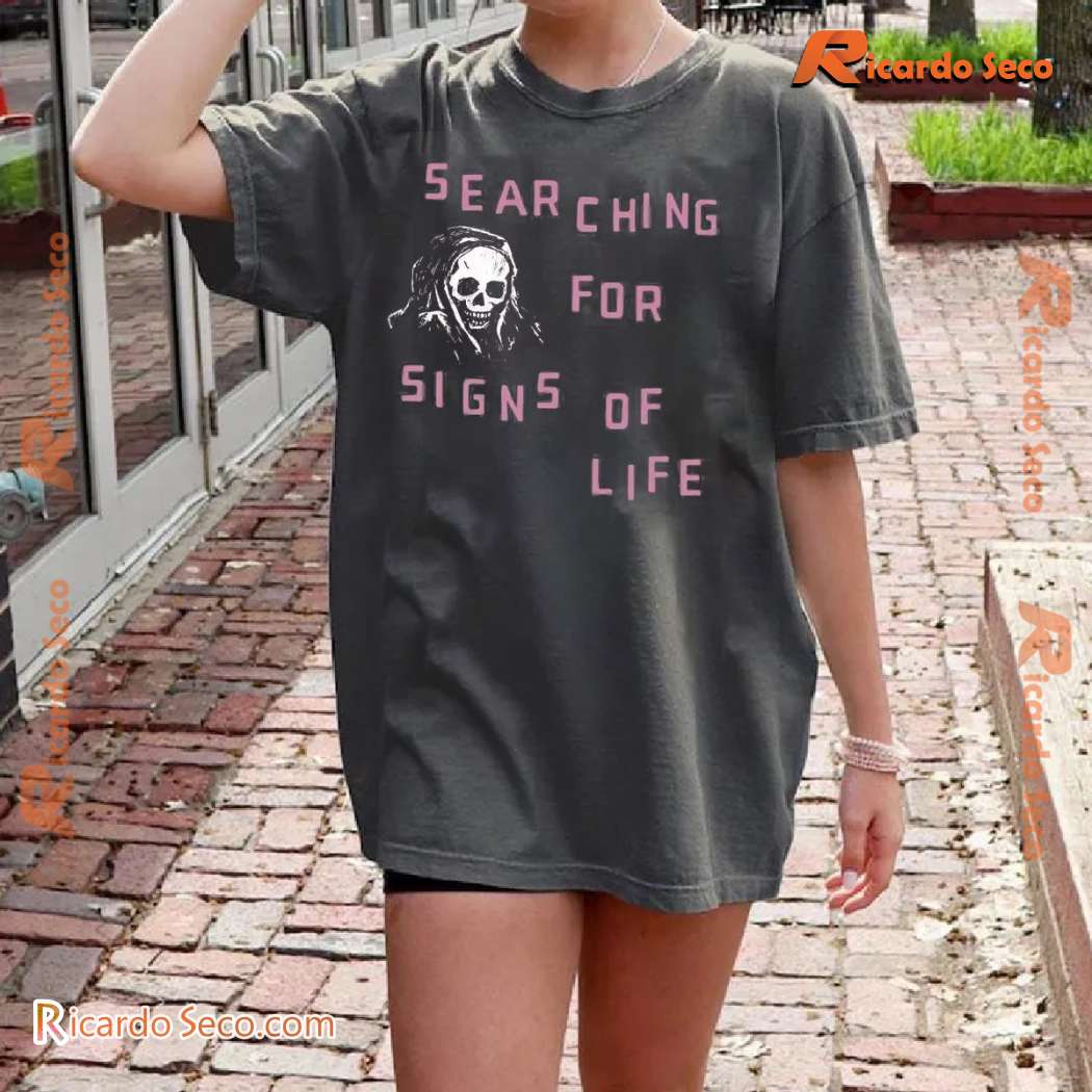 Better Than Ezra Searching For Signs Of Life Reaper Unisex T-shirt fBuWdCT