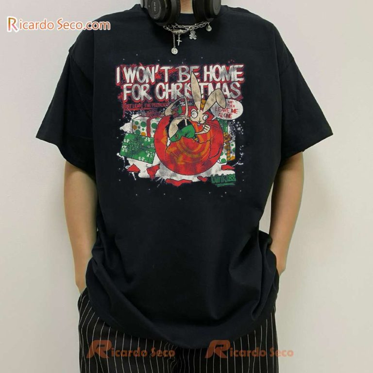 Blink-182 I Won't Be Home For Christmas And Then Leave Me Alone Unisex T-shirt rO96QbN