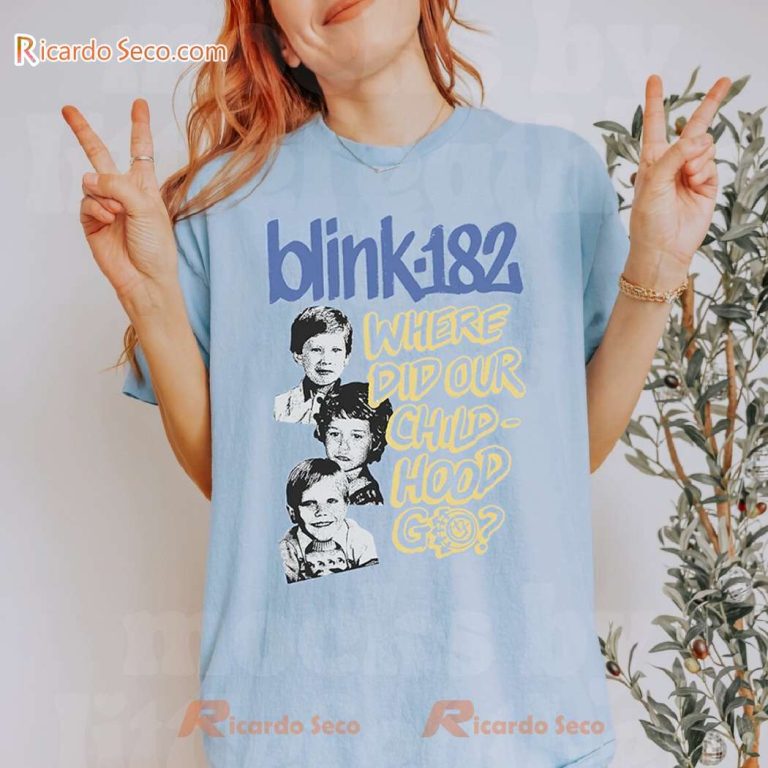 Blink-182 Where Did Our Child-hood Go Unisex T-shirt tDUC960