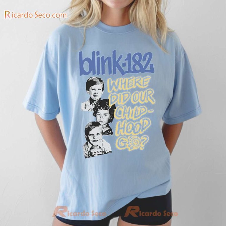 Blink-182 Where Did Our Child-hood Go Unisex T-shirt-a dDzLAPq