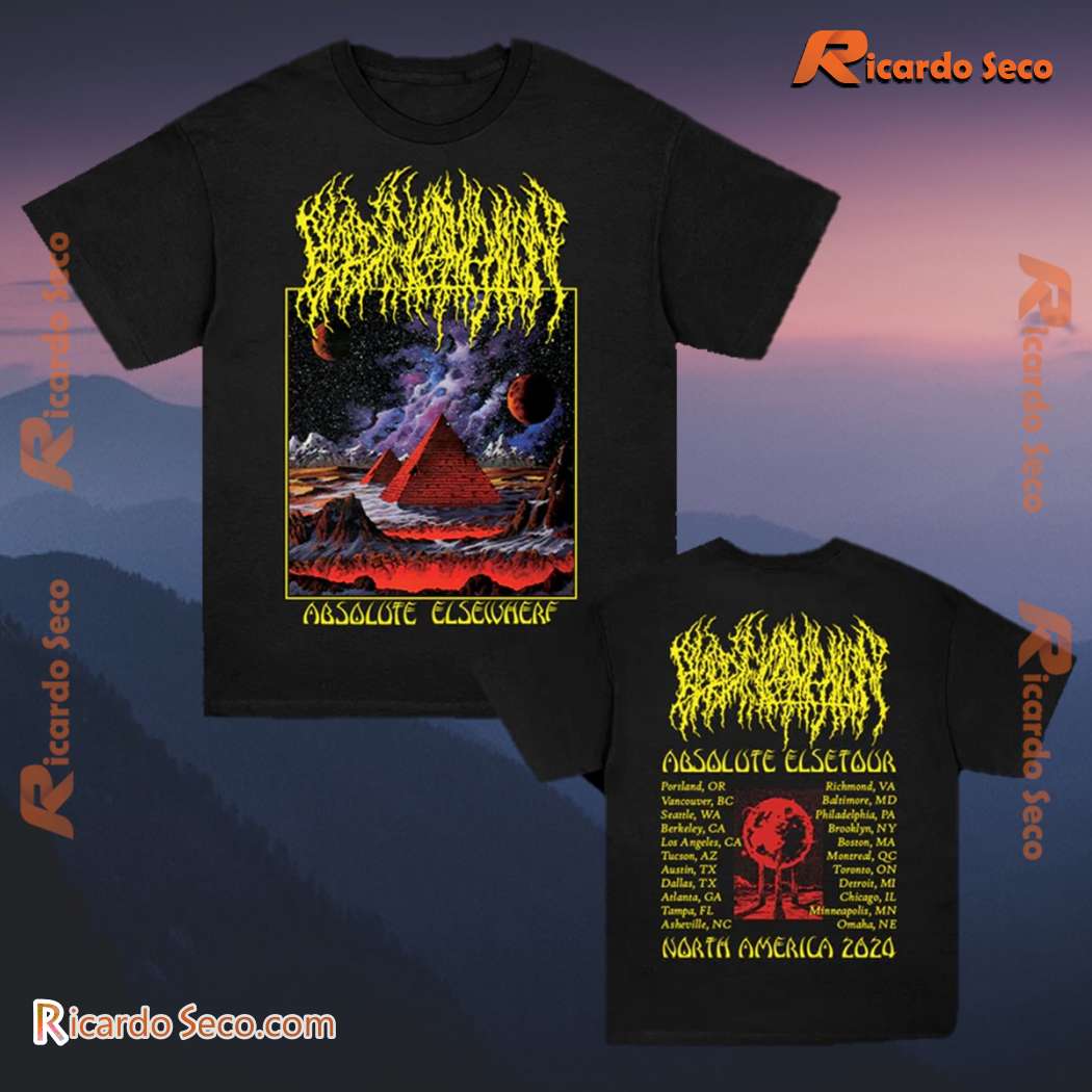 Blood Incantation Absolute Elsetour North America 2024 Cover T-shirt 13Rkuc8