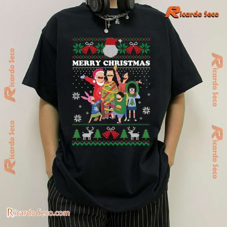 Bobs Burgers Family Ugly Xmas Unisex Sweater-a GOPsRbc