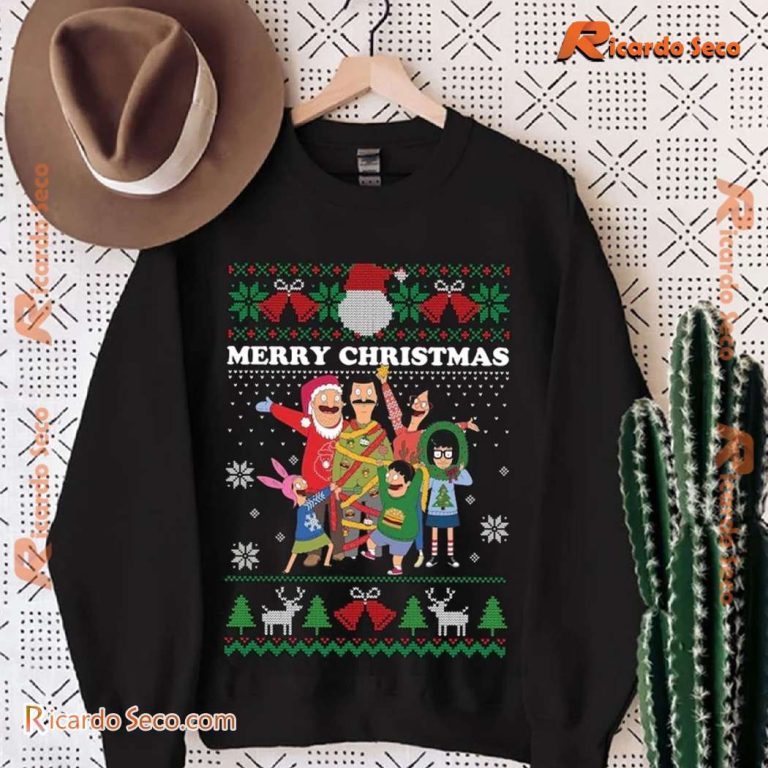 Bobs Burgers Family Ugly Xmas Unisex Sweater-b yvVRWuQ