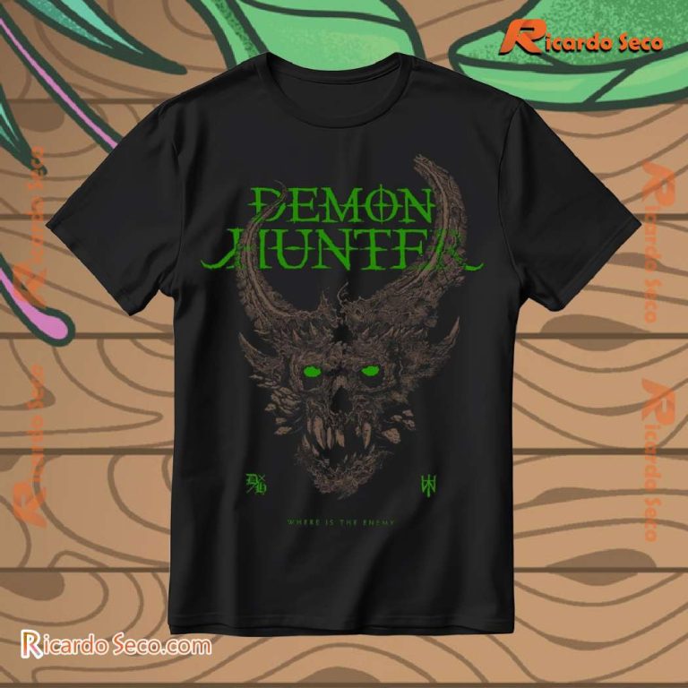 Demon Hunter Where Is The Enemy Death Is On My Side Classic T-shirt-a USYqV5p