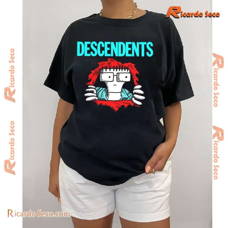 Descendents Milo Ripper V-neck Ladies Shirt, Long Sleeve-a krN0dIq