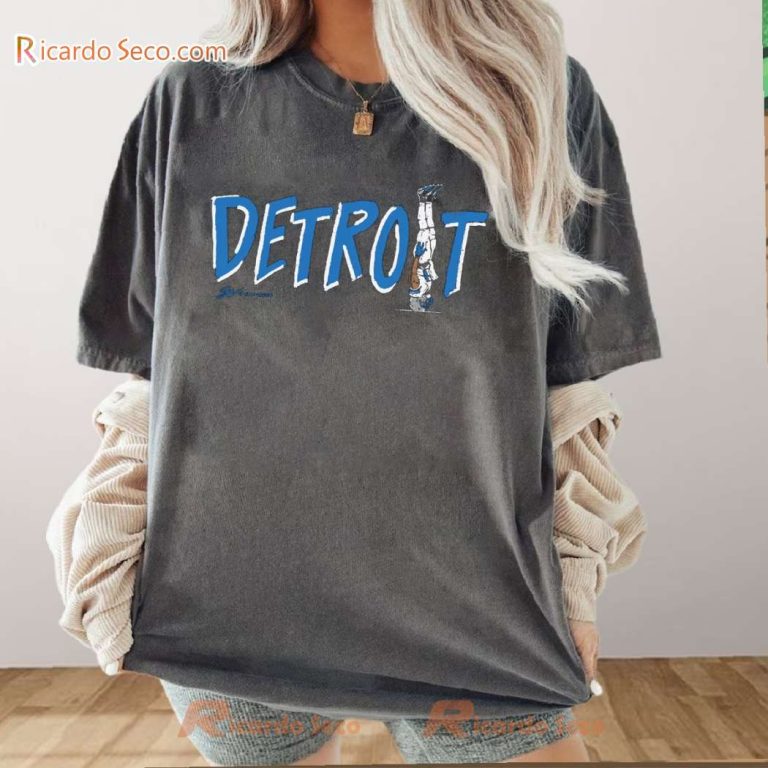 Detroit Lions Football Amon-ra St. Brown Stand Up Unisex T-shirt-a j8nmZfh