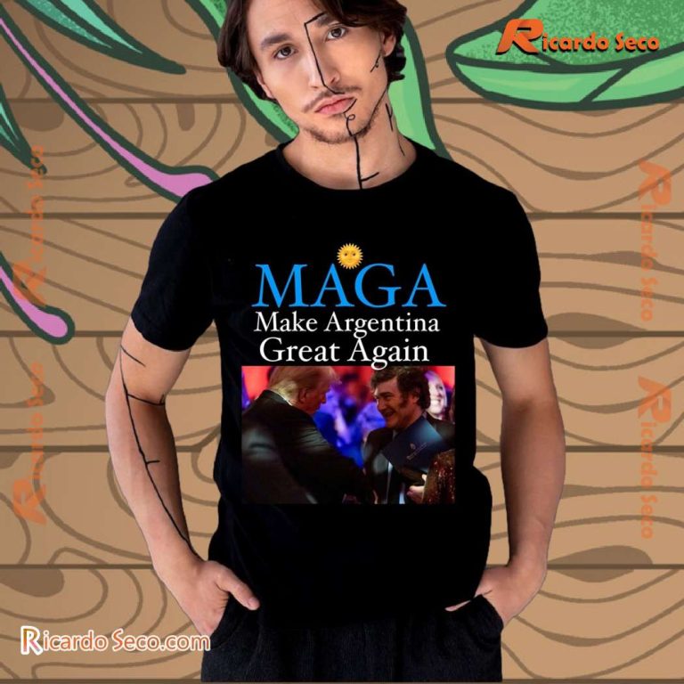 Donald Trump Maga Make Argentina Great Again Unisex T-shirt. Hoodie-a vEsmkZe