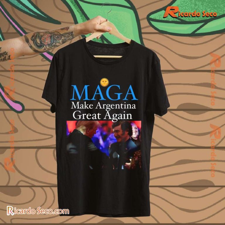 Donald Trump Maga Make Argentina Great Again Unisex T-shirt. Hoodie-b Y0U8N5i