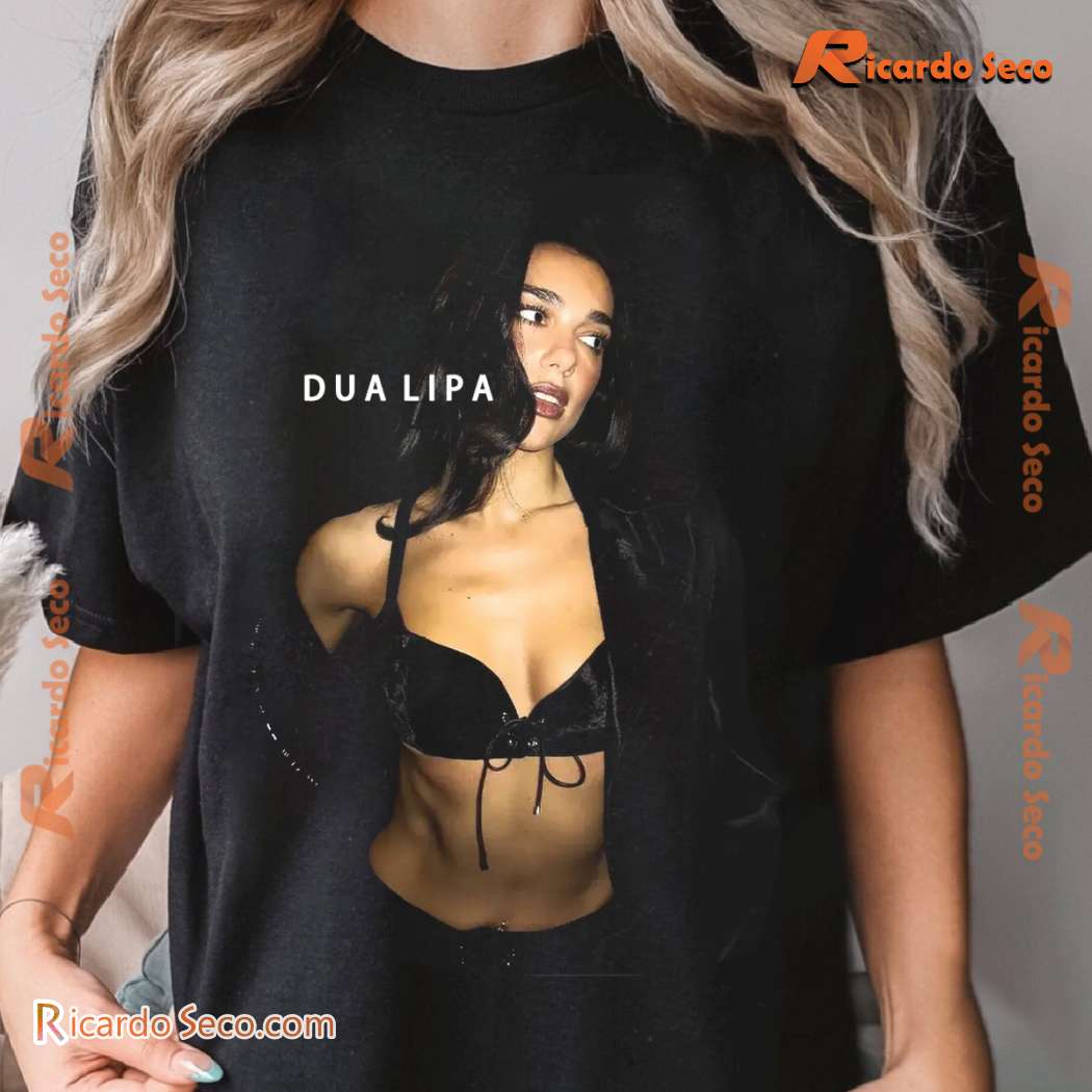 Dua Lipa Queen Photo Printed Gift For Fan Classic Men Shirt GMf4yHq