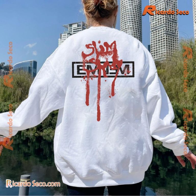 Eminem Slim Shady Tdoss Blood Scrawl Graphic Unisex T-shirt-c XzOjEPR