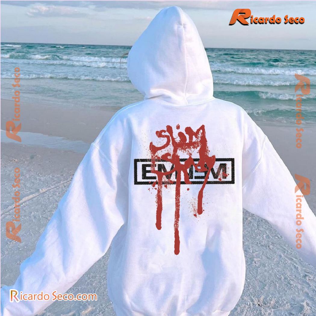 Eminem Slim Shady Tdoss Blood Scrawl Graphic Unisex T-shirt-x xMqWUjf