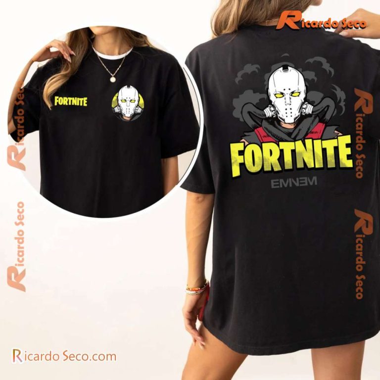 Eminem X Fortnite Rap Boy Reloaded Graphic Unisex T-shirt, Hoodie REeBVw7