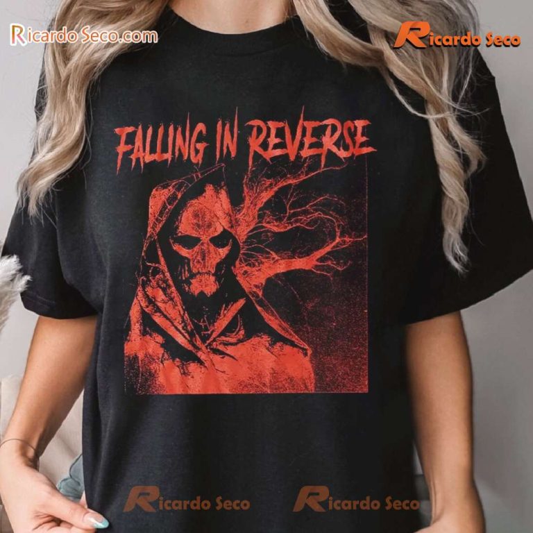 Falling In Reverse Red Grim Reaper Fit For Men And Women Unisex T-shirt, Sweater-b e361Xcp