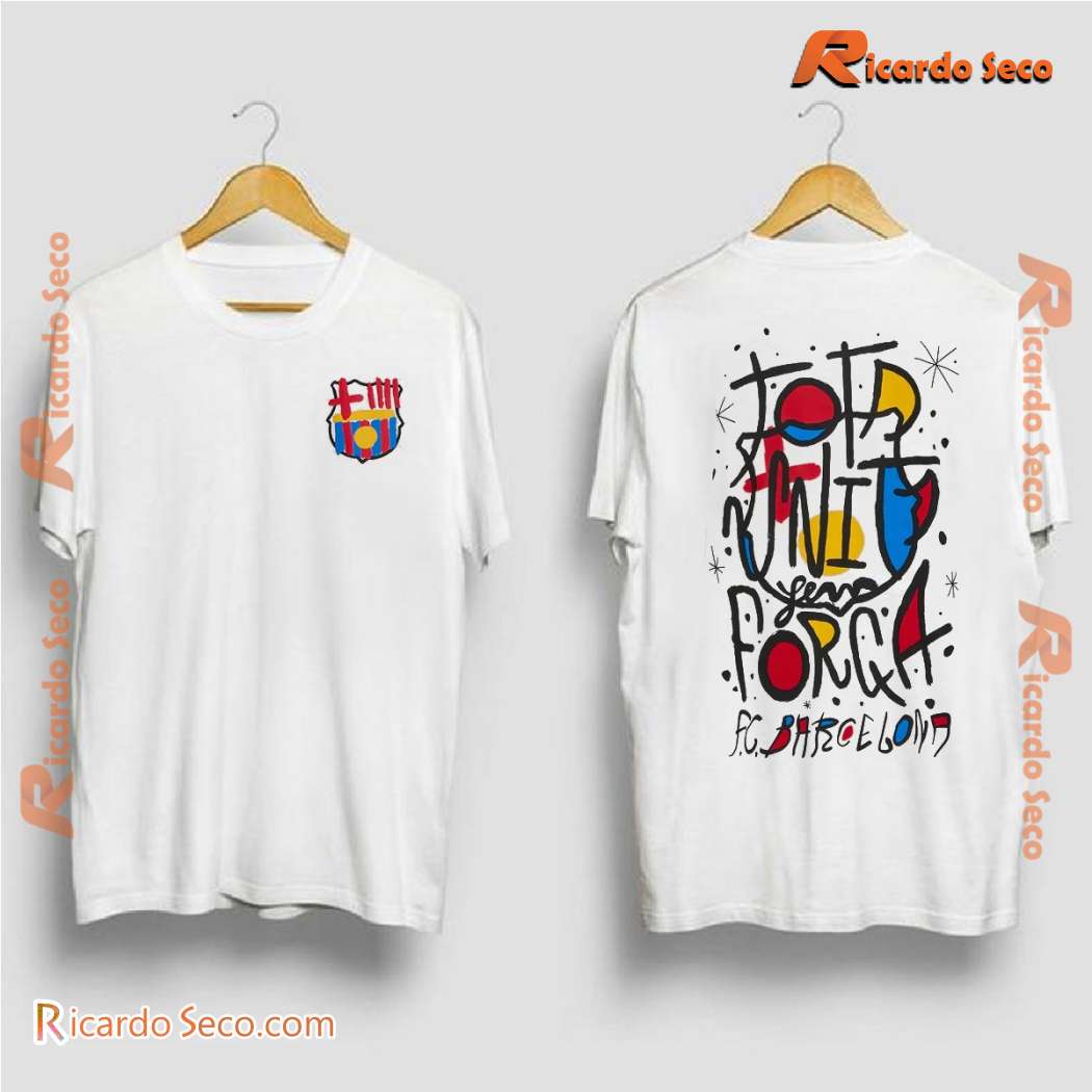 Fc Barcelona Tots Units Fem Força Gift For Fan Classic Men Shirt iDMuoja