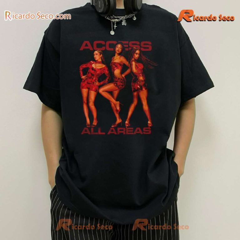 Flo Access All Areas Band Graphic Classic Ladies Tee-a tYqpcGe