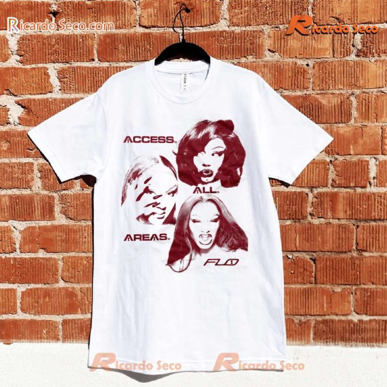 Flo Access All Areas Graphic Unisex T-shirt-c di1cCuk