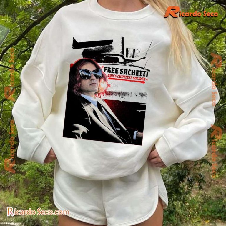 Free Sachetti God's Cuntiest Solider Graphic Classic Men Shirt-b 032pOQu