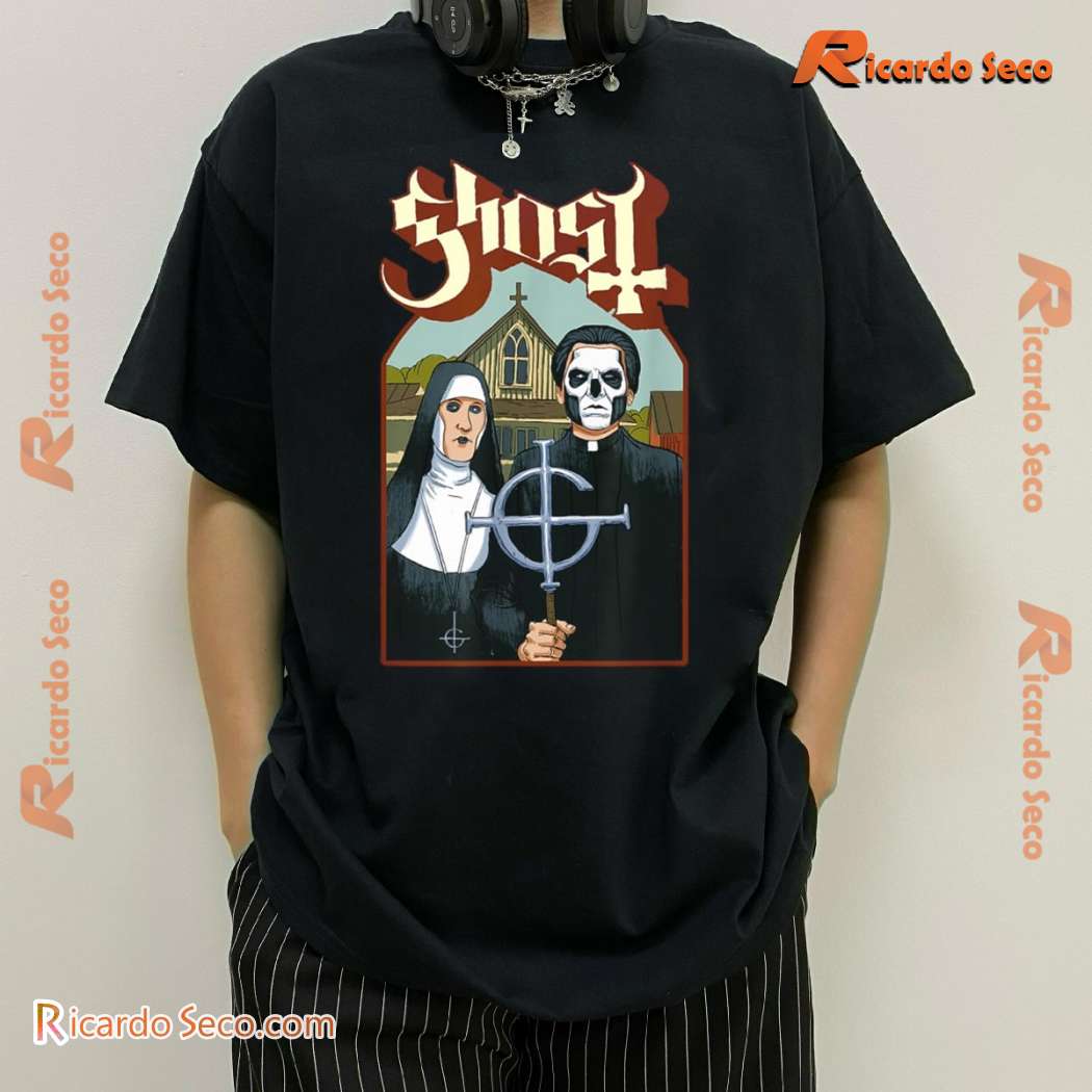 Ghost X Emeritus Goth Design Graphic Unisex T-shirt 3dE62XY