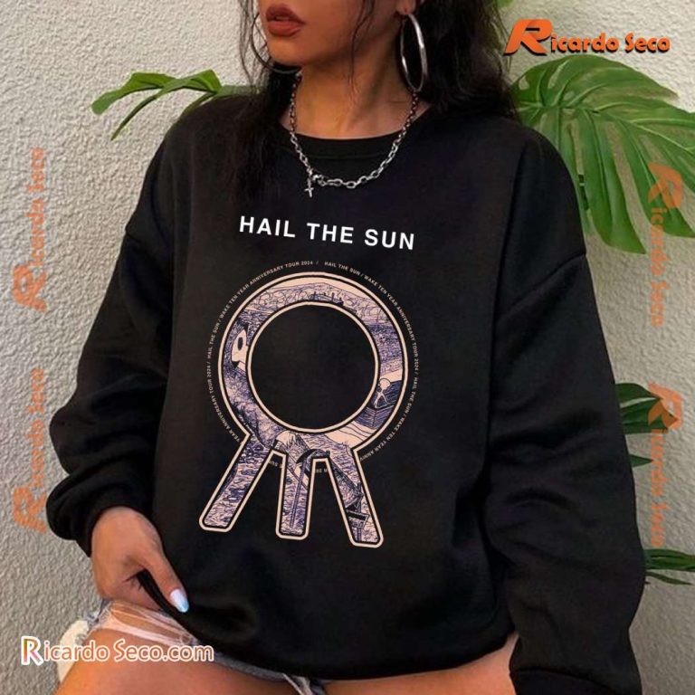 Hail The Sun Wake Anniversary Logo Graphic Classic Men Shirt-b QxgGm2L