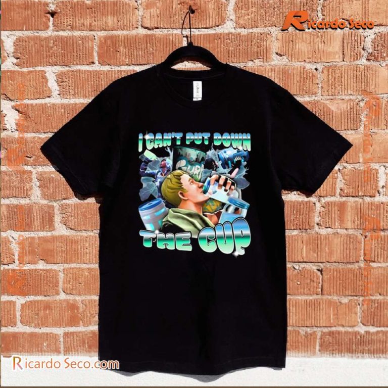 I Cant Put Down The Cup Unisex T-shirt-a utHEj0B