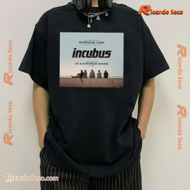 Incubus Band Uk And European Show 2025 Graphic T-shirt-a 3ASb78d