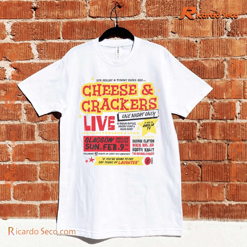 Inside No. 9 Cheese & Crackers Live Graphic Classic Men Shirt-b jOQiYdH