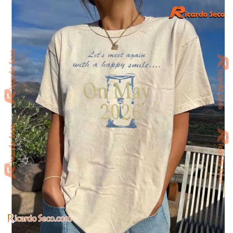 Jaehyun Let Meet Again With A Happy Smile On May 2026 Classic Men Shirt-a lO3QXqC