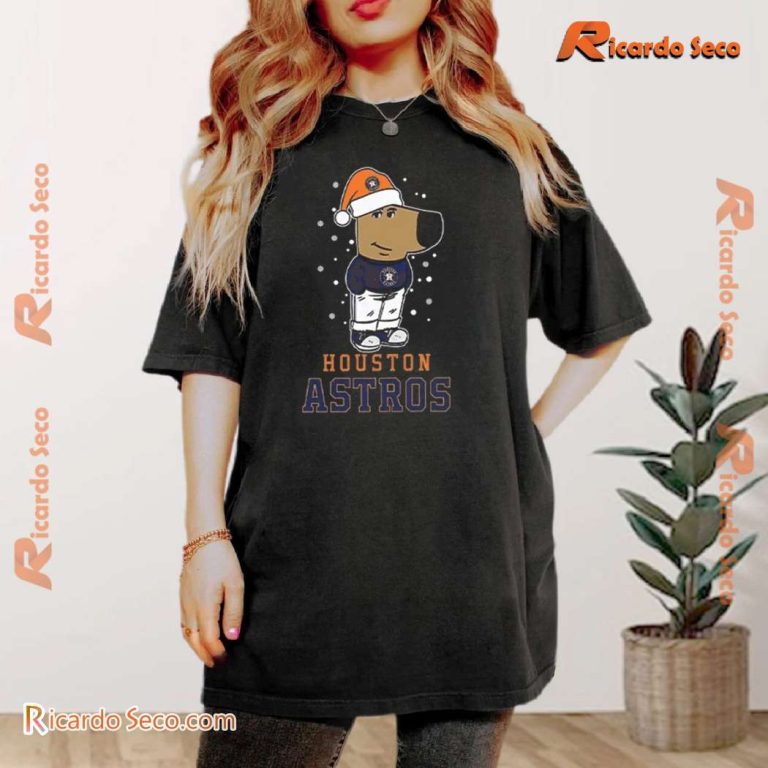 Just A Chill Guy Chill With Houston Astros Christmas T-shirt JxQbMND