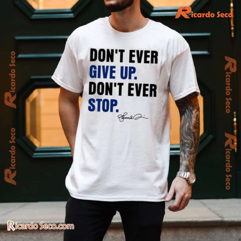 Kamala Harris Don't Ever Give Up Don't Ever Stop Classic Men Shirt-a iFsR67M