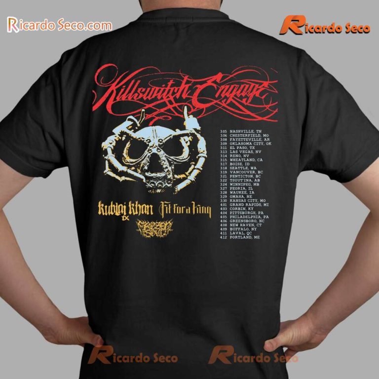 Killswitch Engage Spring 2025 North American Tour Unisex T-shirt-c 0KcqYL2