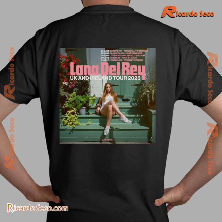 Lana Del Rey Uk And Ireland Tour 2025 Unisex T-shirt-c cRm6HMG