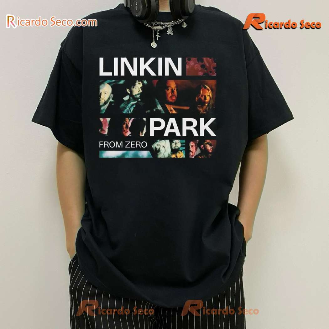 Linkin Park From Zero Photo Collage Unisex T-shirt cDM6zLh