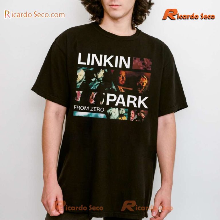 Linkin Park From Zero Photo Collage Unisex T-shirt-a Tv8PpkG