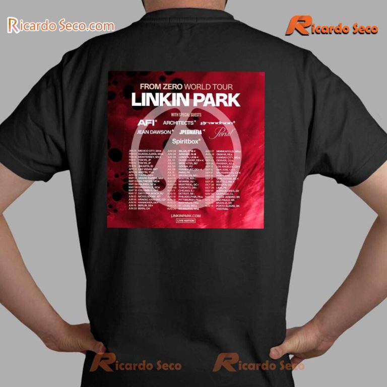 Linkin Park The From Zero World Tour 2025 Unisex T-shirt-a YgwDzPI