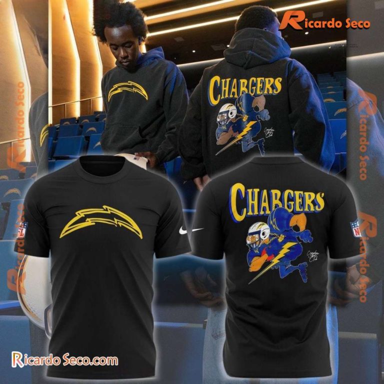 Los Angeles Chargers X Crenshaw Skate Club Graphic Classic Men Shirt TbtDMKo