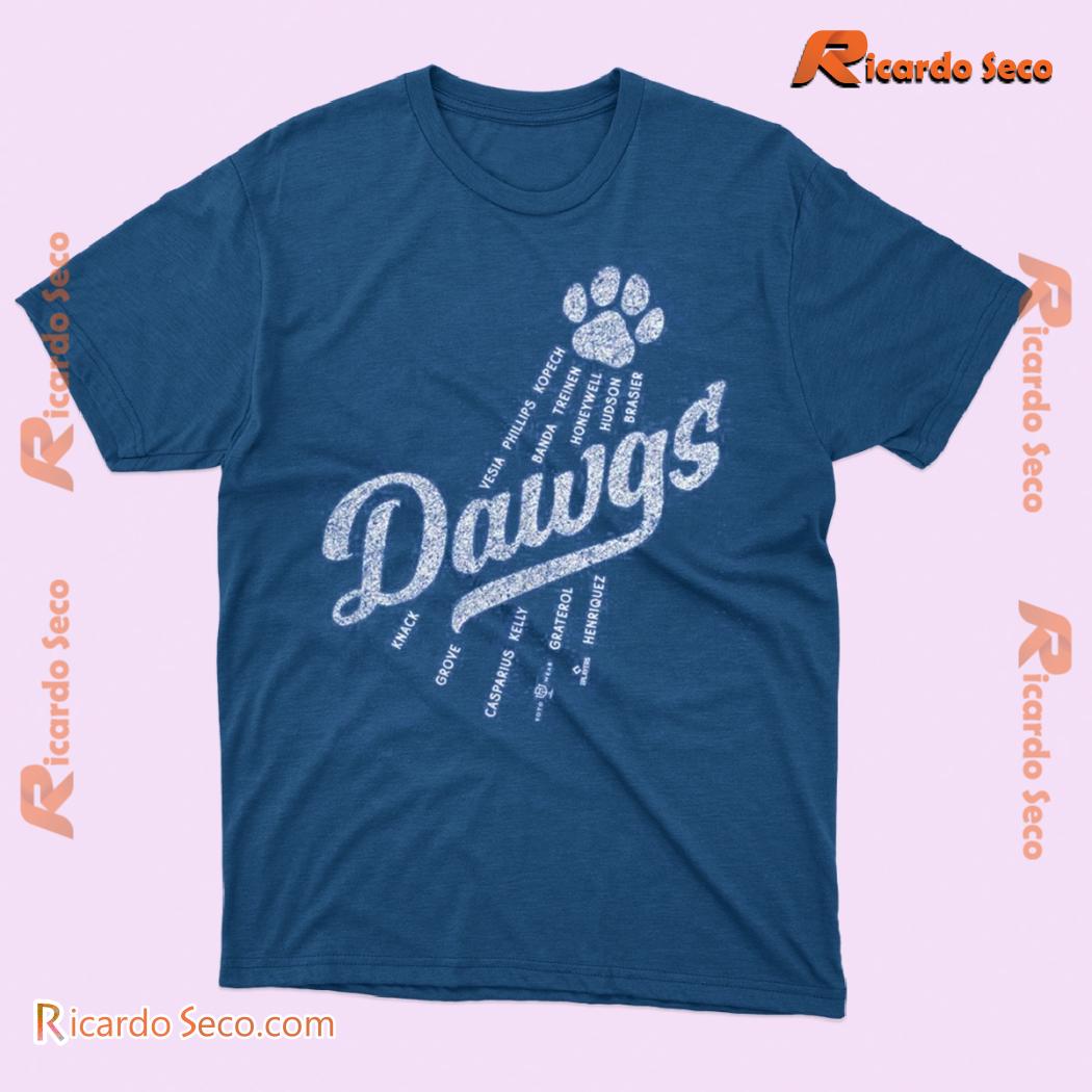 Los Angeles Dodgers Bullpen Dawgs Gift For Fan Classic Men Shirt tK8phaD