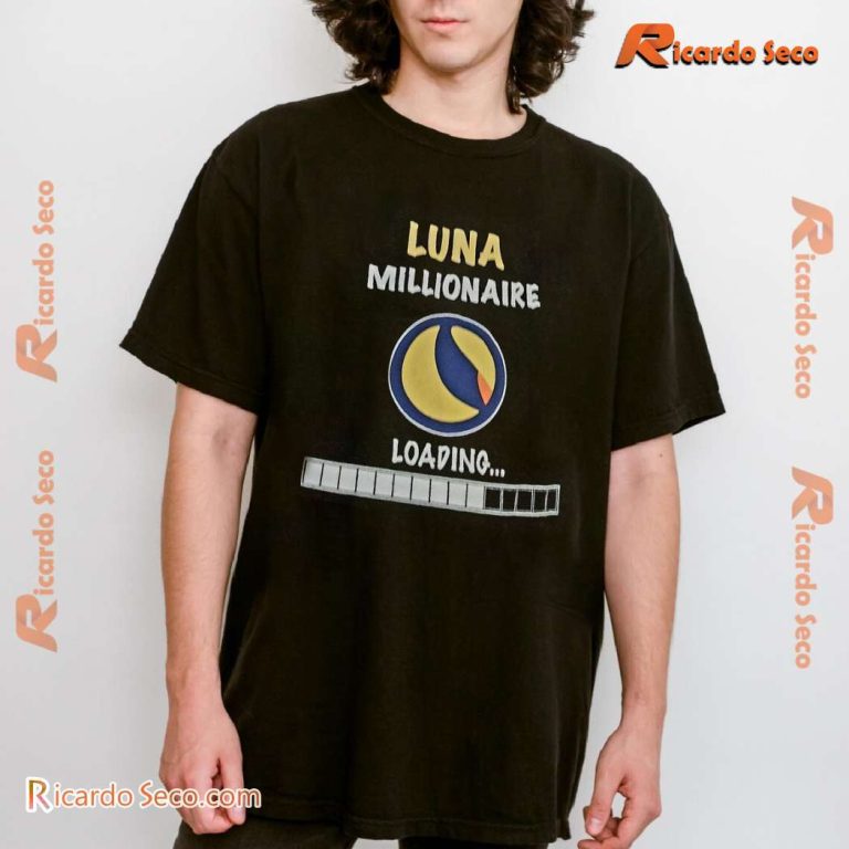 Luna Millionaire Loading Graphic Classic Ladies Tee Bng278V