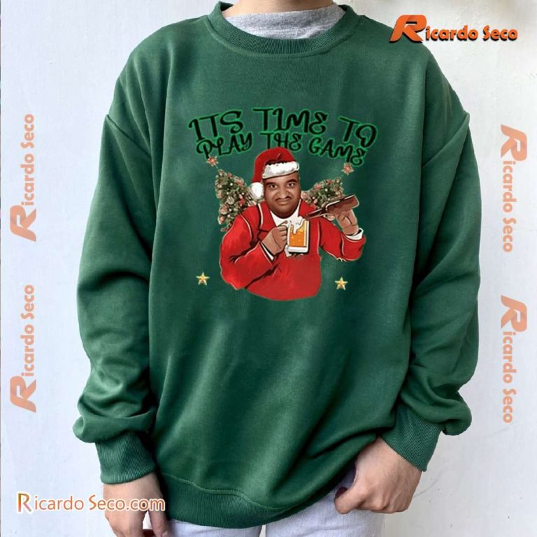 Marc Anderson It's Time To Play The Game Xmas Classic Men Shirt J9euF5E