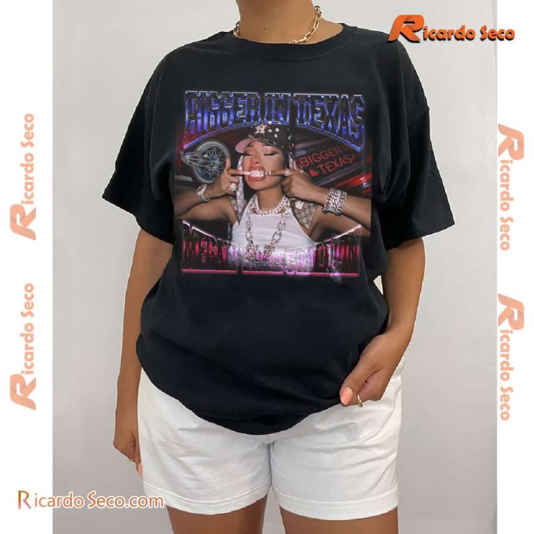 Megan Thee Stallion Bigger In Texas Cover Unisex T-shirt AnoNgpC