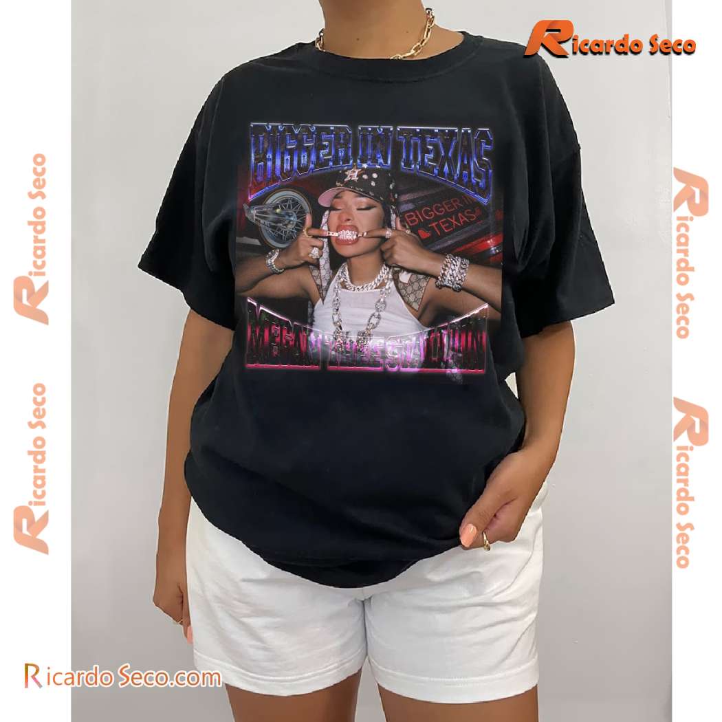 Megan Thee Stallion Bigger In Texas Cover Unisex T-shirt AnoNgpC