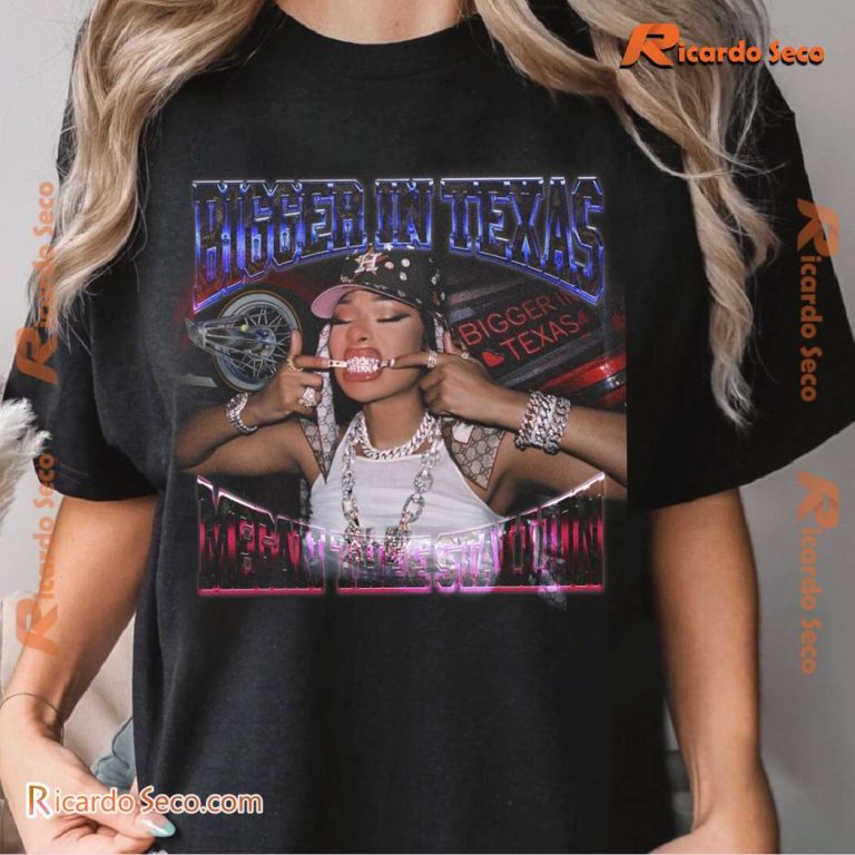 Megan Thee Stallion Bigger In Texas Cover Unisex T-shirt-a 95LFASa