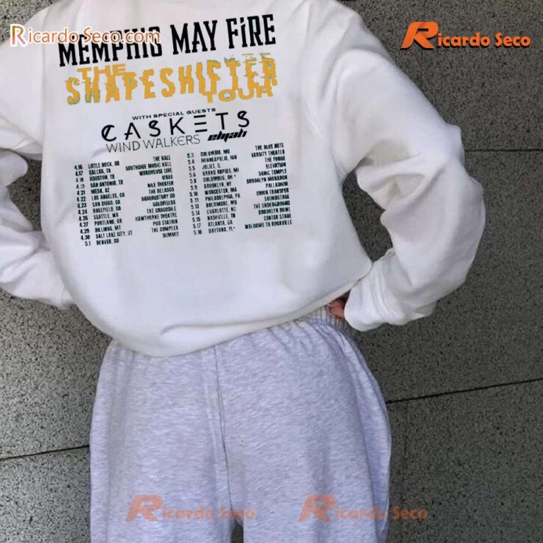 Memphis May Fire 2025 Spring Tour Unisex T-shirt-b ri67N5I