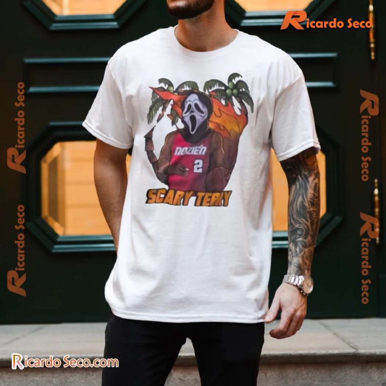 Miami Heat Scary Terry Rozier Ghostface Gift For Fan Classic Men Shirt ZNkFnAi