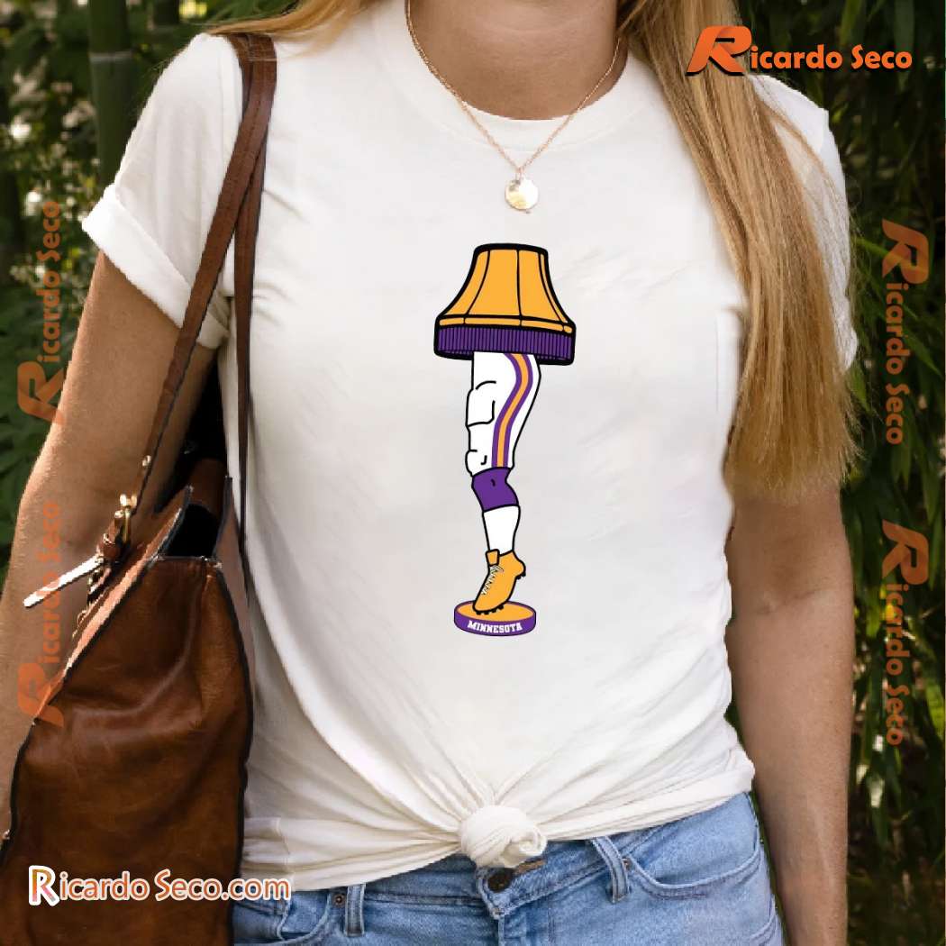 Minnesota Vikings Leg Lamp Unisex T-shirt RHfcFdC